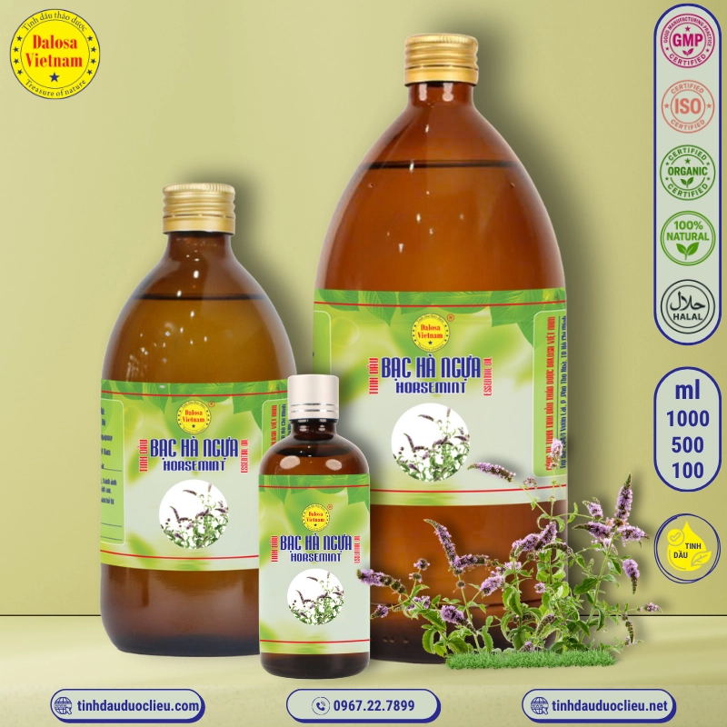 Tinh Dầu Bạc Hà Ngựa - Horsemint Essential Oil 2 tinh dau bac ha ngua – horsemint essential oil