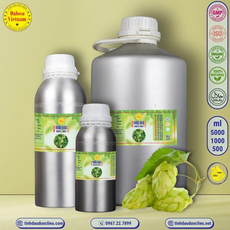 Tinh Dầu Hoa Bia - Hops Essential Oil 1 tinh dau hoa bia – hops essential oil 2