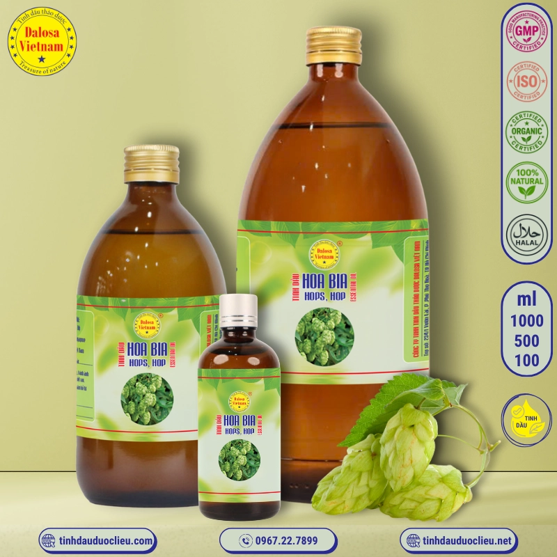 Tinh Dầu Hoa Bia - Hops Essential Oil 2 tinh dau hoa bia – hops essential oil
