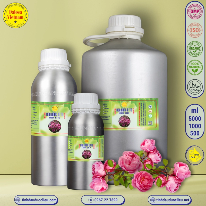 Tinh Dầu Hoa Hồng Otto - Rose Essential Oil 1 tinh dau hoa hong otto rose otto rose essential oil 2