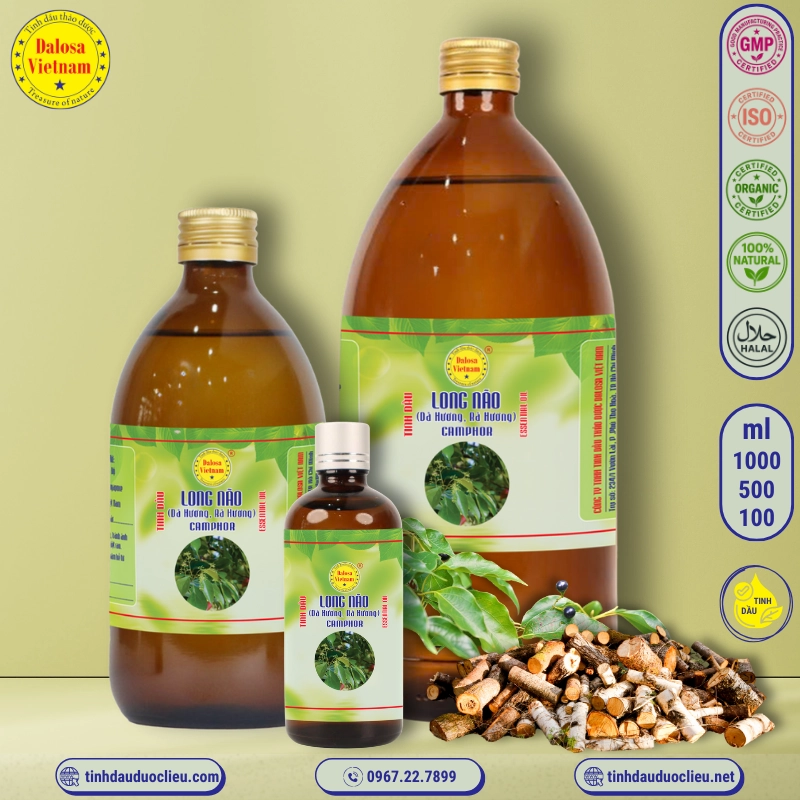 Tinh Dầu Long Não - Rã Hương - Camphor Essential Oil 2 tinh dau long nao da huong ra huong camphor ho cinnamonum camphors essential oil 1